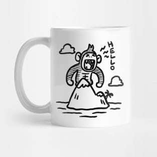 Kingkong : Hello!! ( back ) Mug